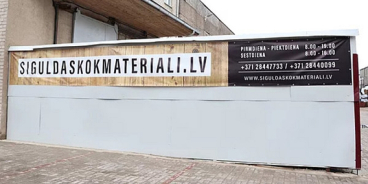 SIGULDAS KOKMATERIĀLI VEIKALS